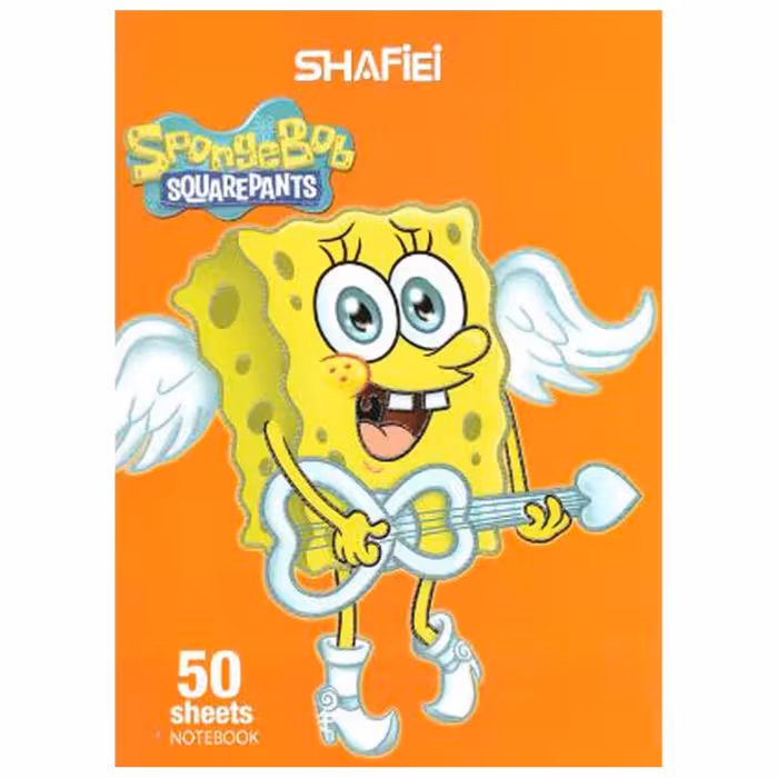 دفتر نقاشی 50 برگ شفیعی طرح باب اسفنجی کد 8 (پس کرایه)