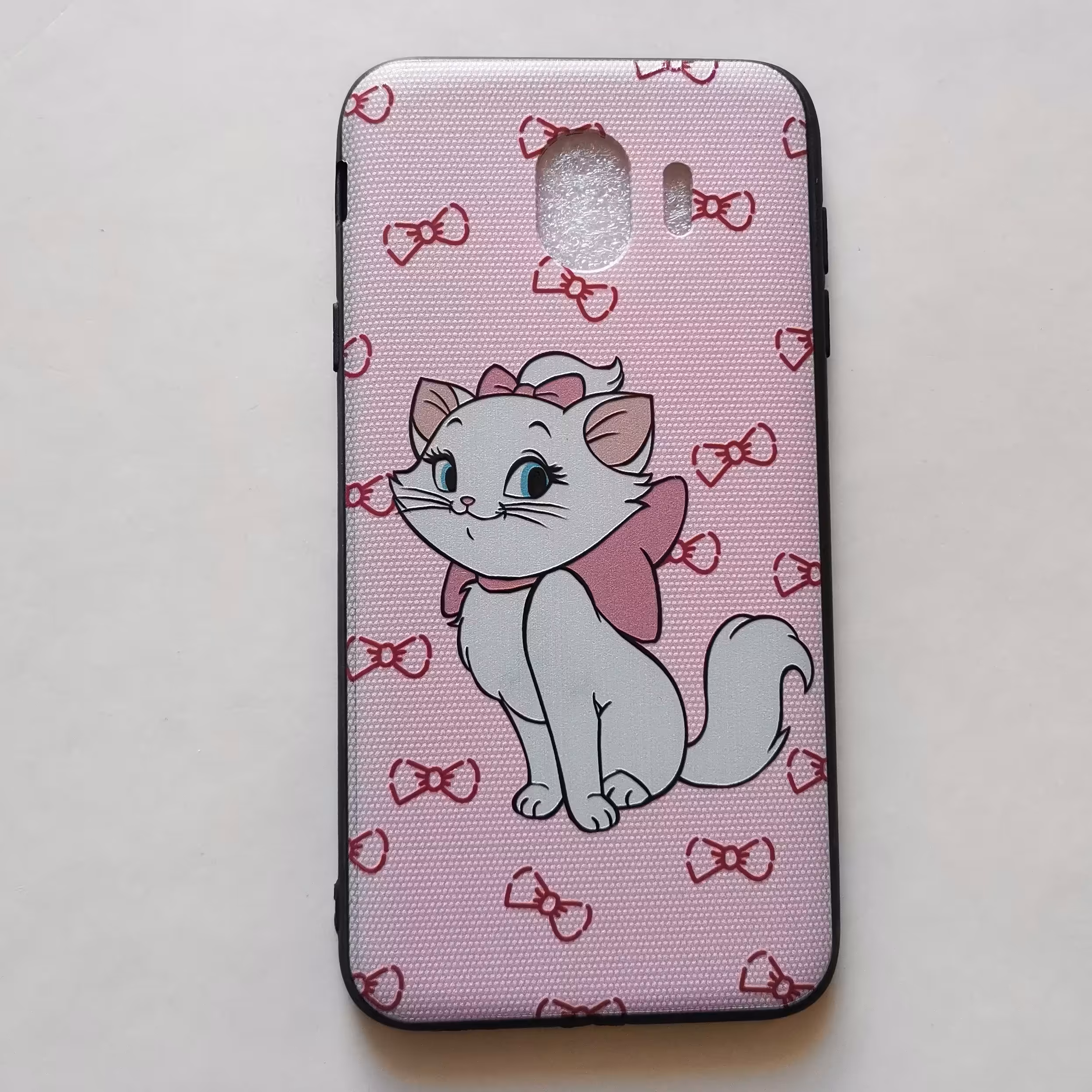 قاب طرحدار  گربه مناسب گوشی سامسونگ J400f