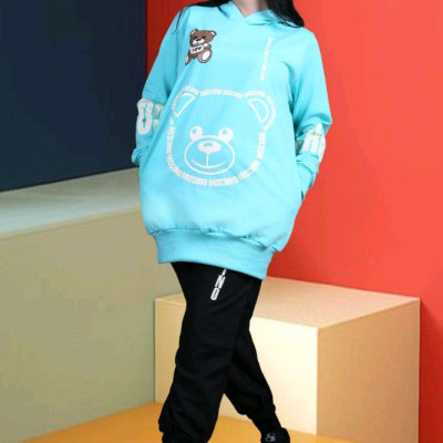 هودی شلوار چاپی موچینو