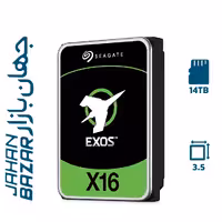 هارد دیسک اینترنال سیگیت ST14000NM001G Exos X16 ظرفیت 14 ترابایت