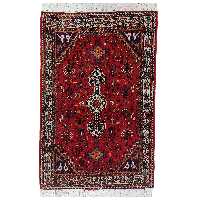 فرش دستبافت یک و نیم متری مدل نصرآباد کد 312