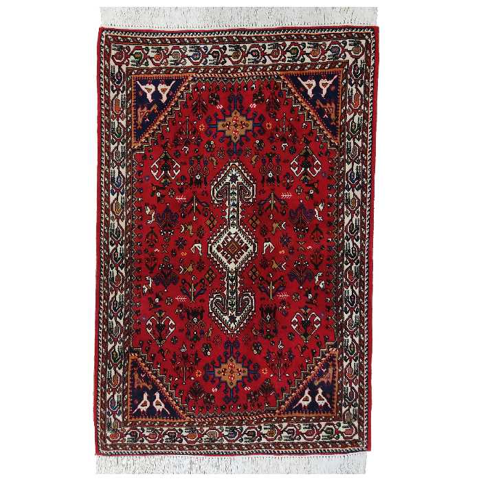 فرش دستبافت یک و نیم متری مدل نصرآباد کد 312