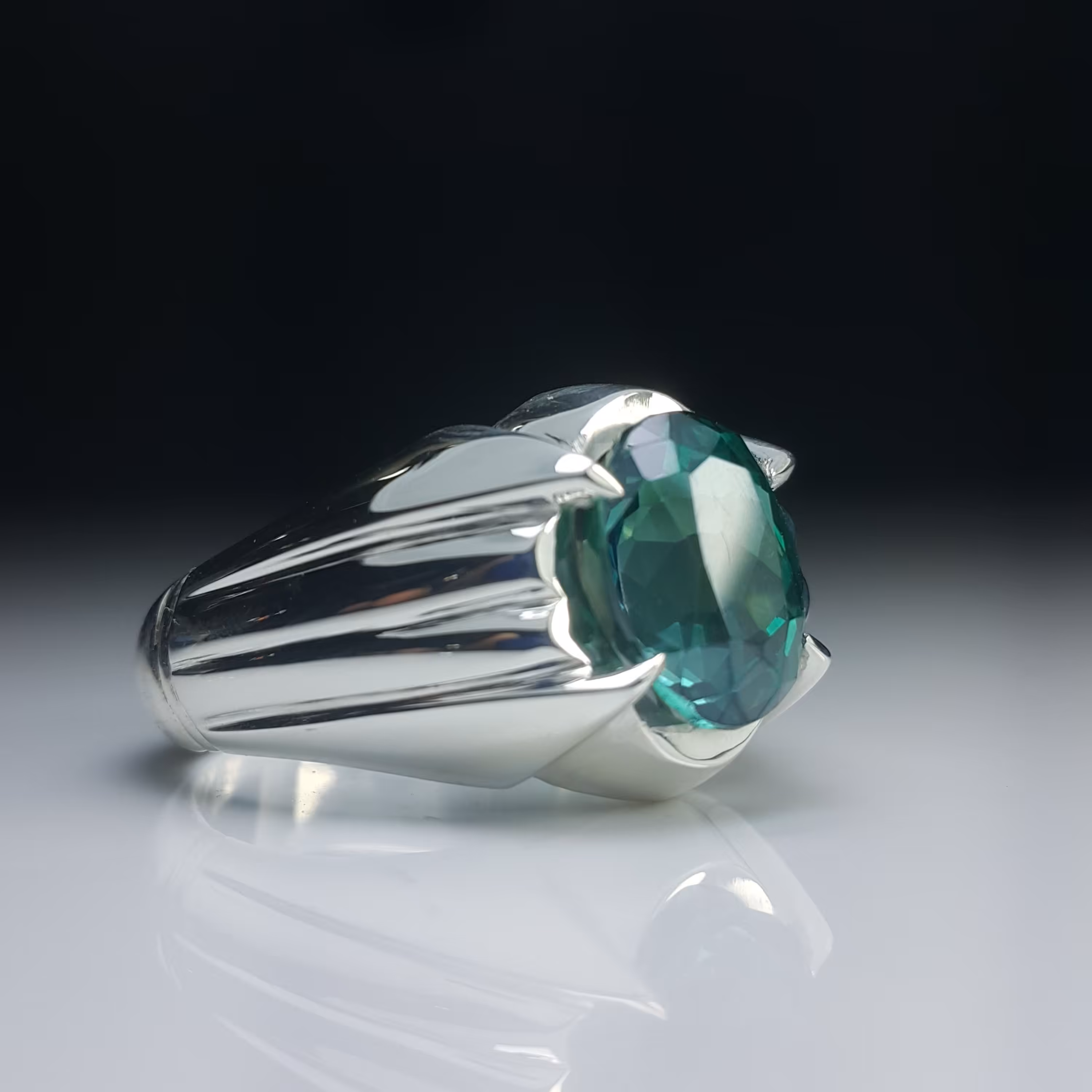 انگشتر توپاز سبز (7)