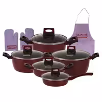 سرویس پخت و پز 13 پارچه بوگاتی مدل Granitee