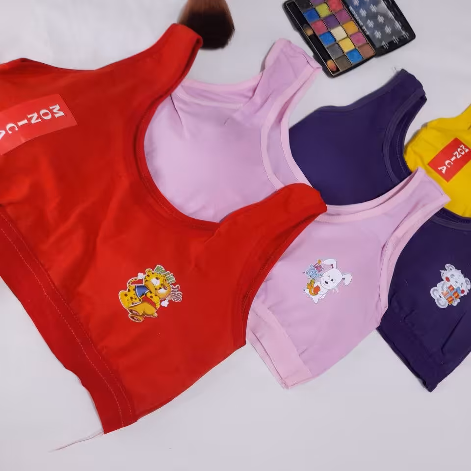 نیمتنه  نخی پددار دخترانه 