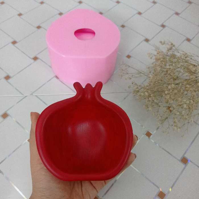 قالب سیلیکونی ظرف انار 