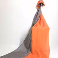شال نسکافه ای نارنجی