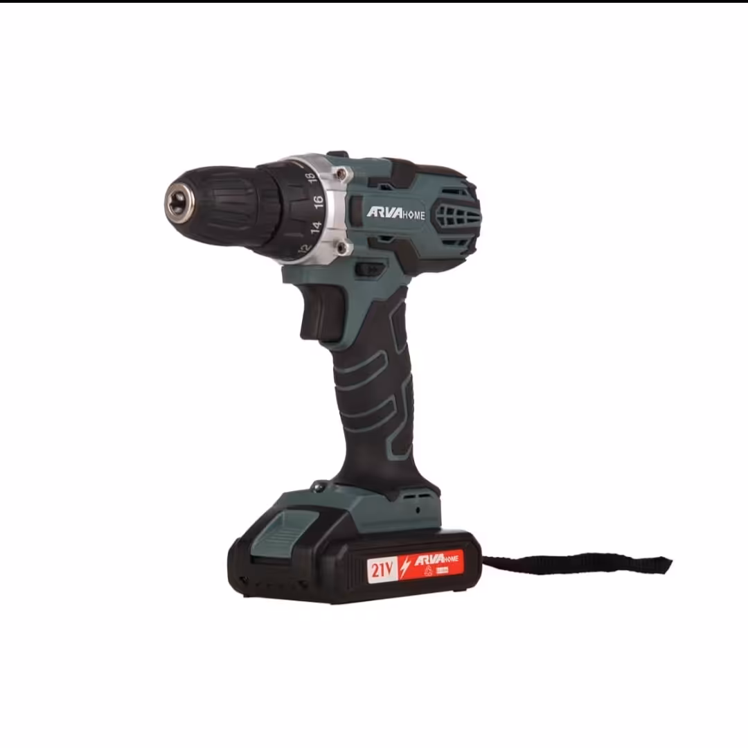دریل پیچ گوشتی شارژی خانگی 21 ولت مدل 5823آروا 