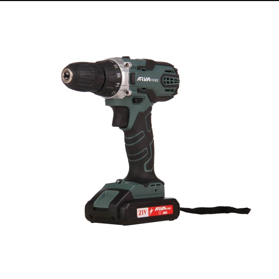 دریل پیچ گوشتی شارژی خانگی 21 ولت مدل 5823آروا 