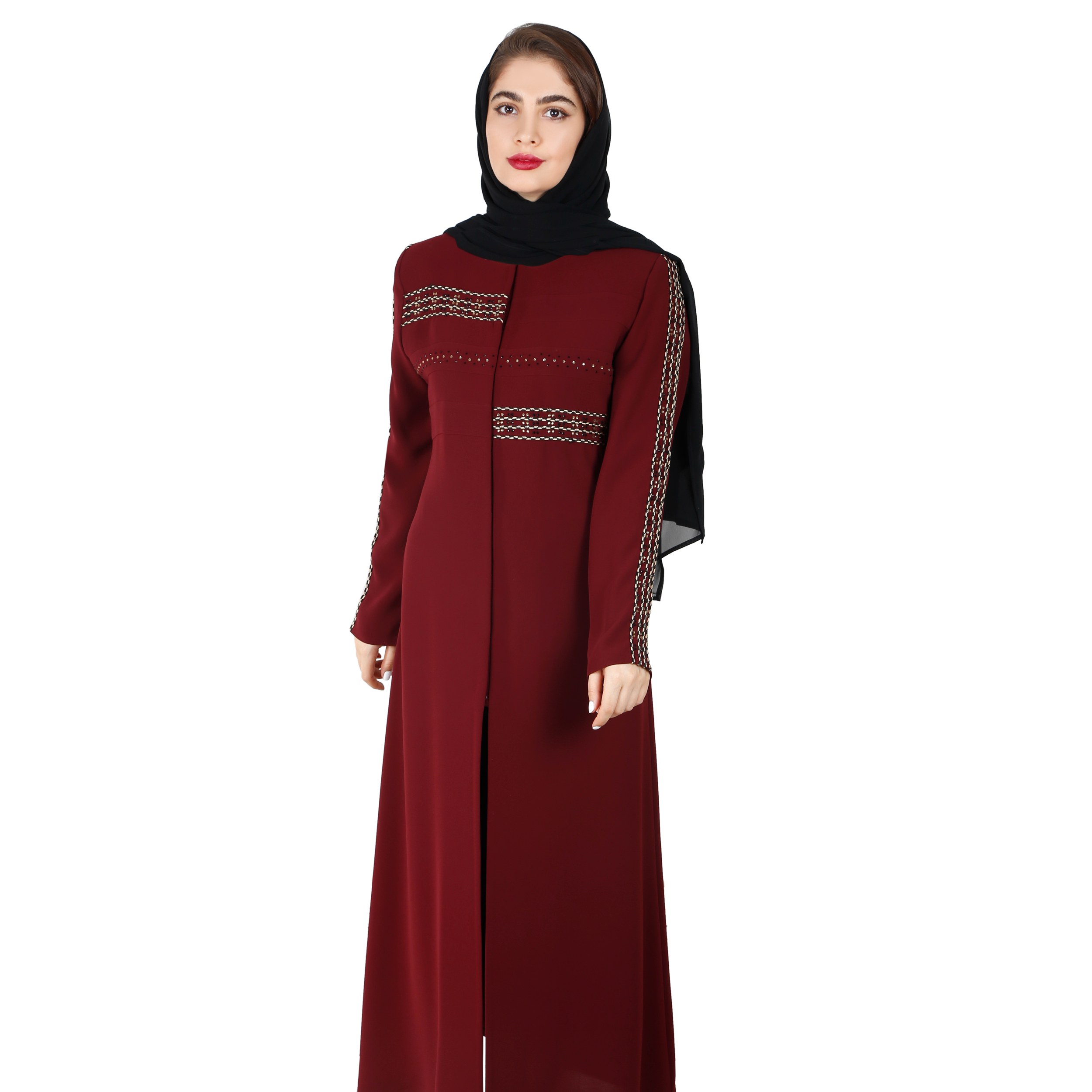 مانتو مجلسی کرپ اندونزی مدل ژیکان(ارسال رایگان)
