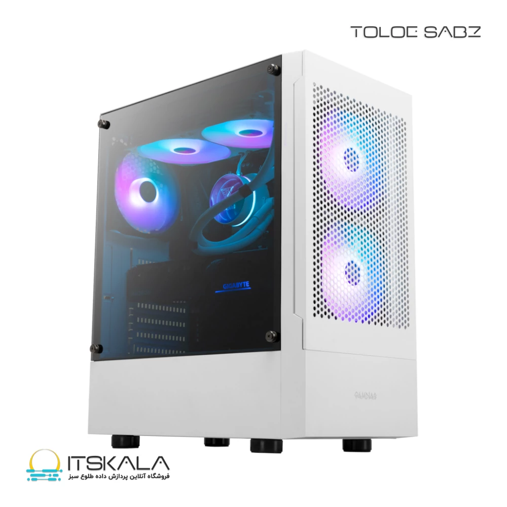 قیمت و خرید کیس گیم دیاس TALOS E3 MESH WH | ITSKALA