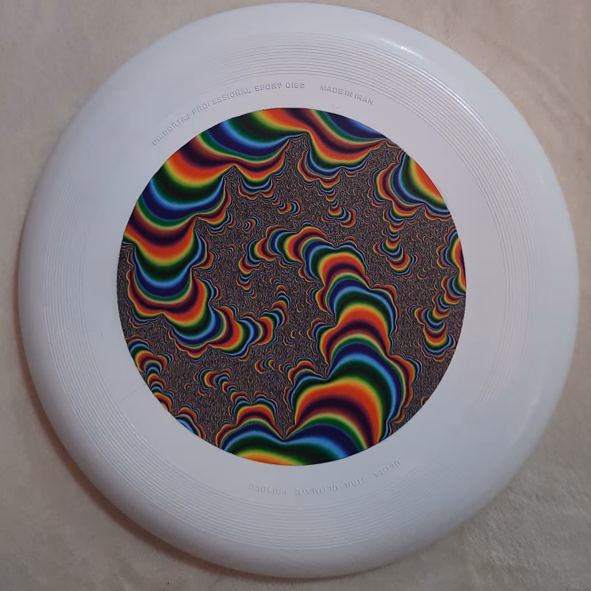 فریزبی یا بشقاب پرنده حرفه ای جنس اعلا برند دکتر درتاج 21