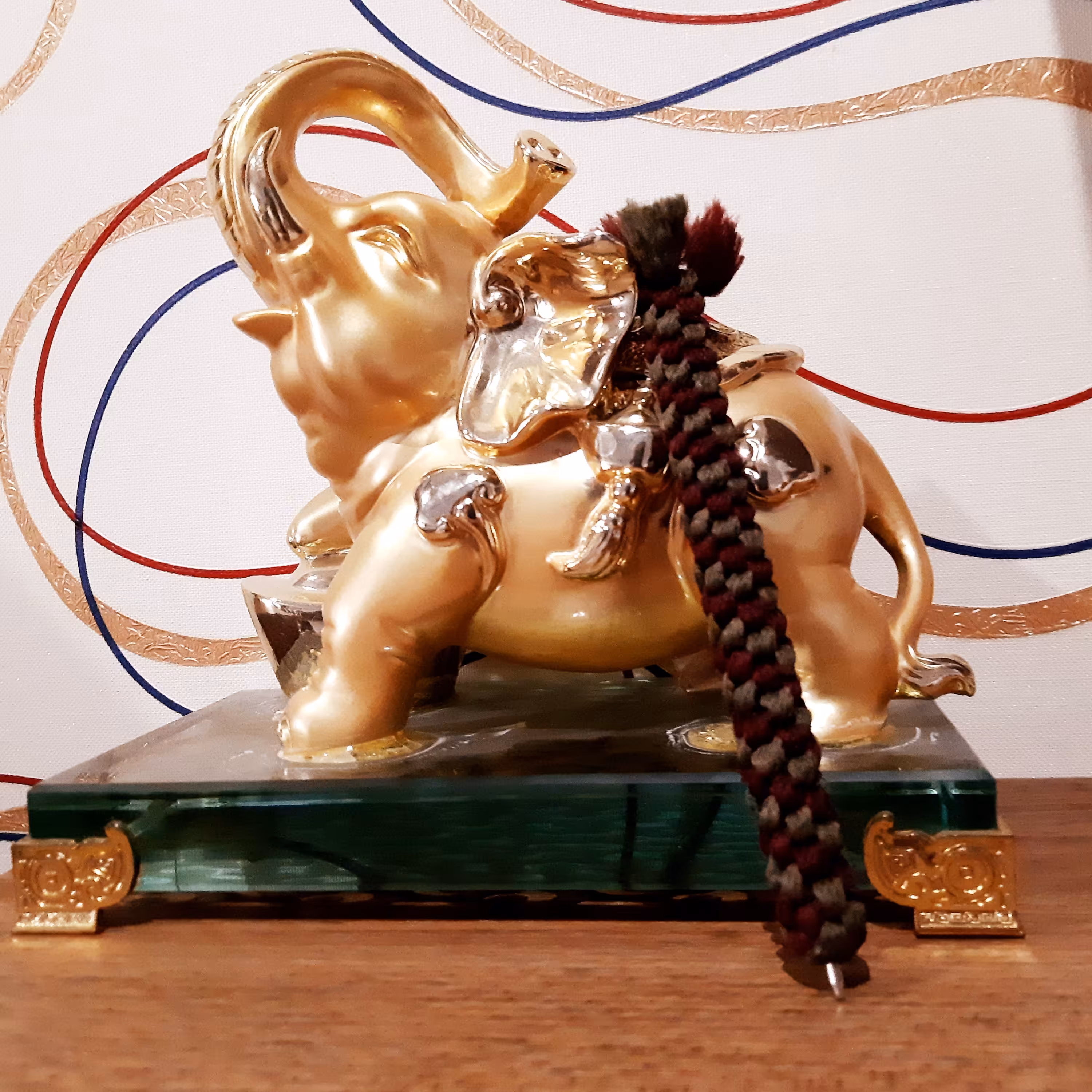 خودکار گرد مدل مارپیچ دورنگ 