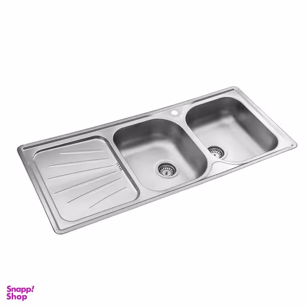 سینک ظرفشویی استیل البرز مدل 300 توکار