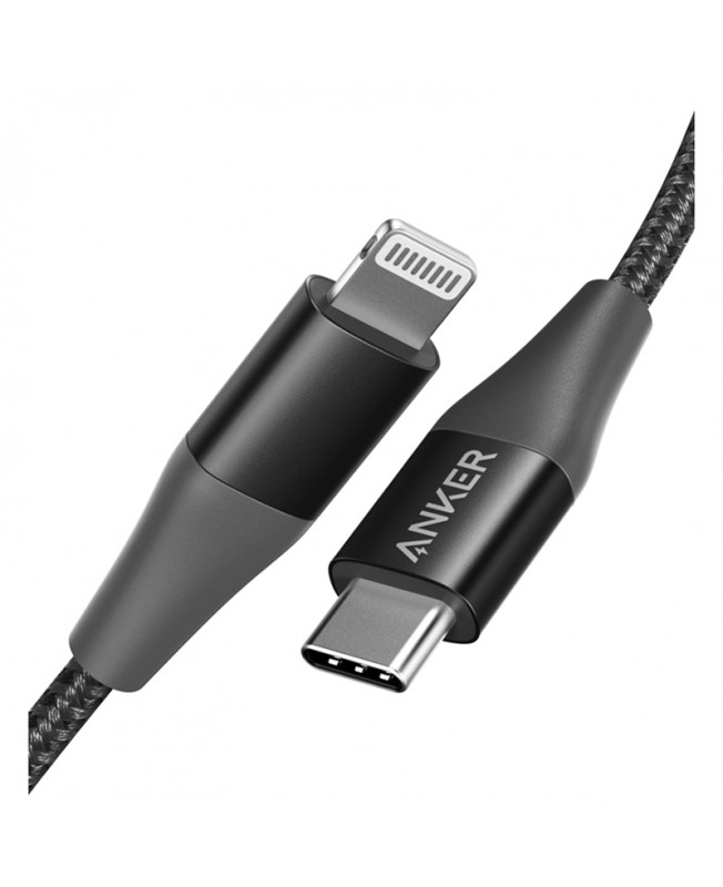 کابل تبدیل USB-C به لایتنینگ انکر مدل A8653 طول 1٫8 متر