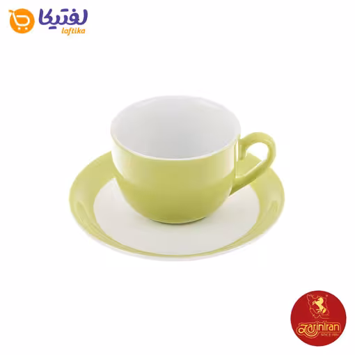 سرویس چای خوری پسته چینی زرین ایتالیا اف 12 پارچه