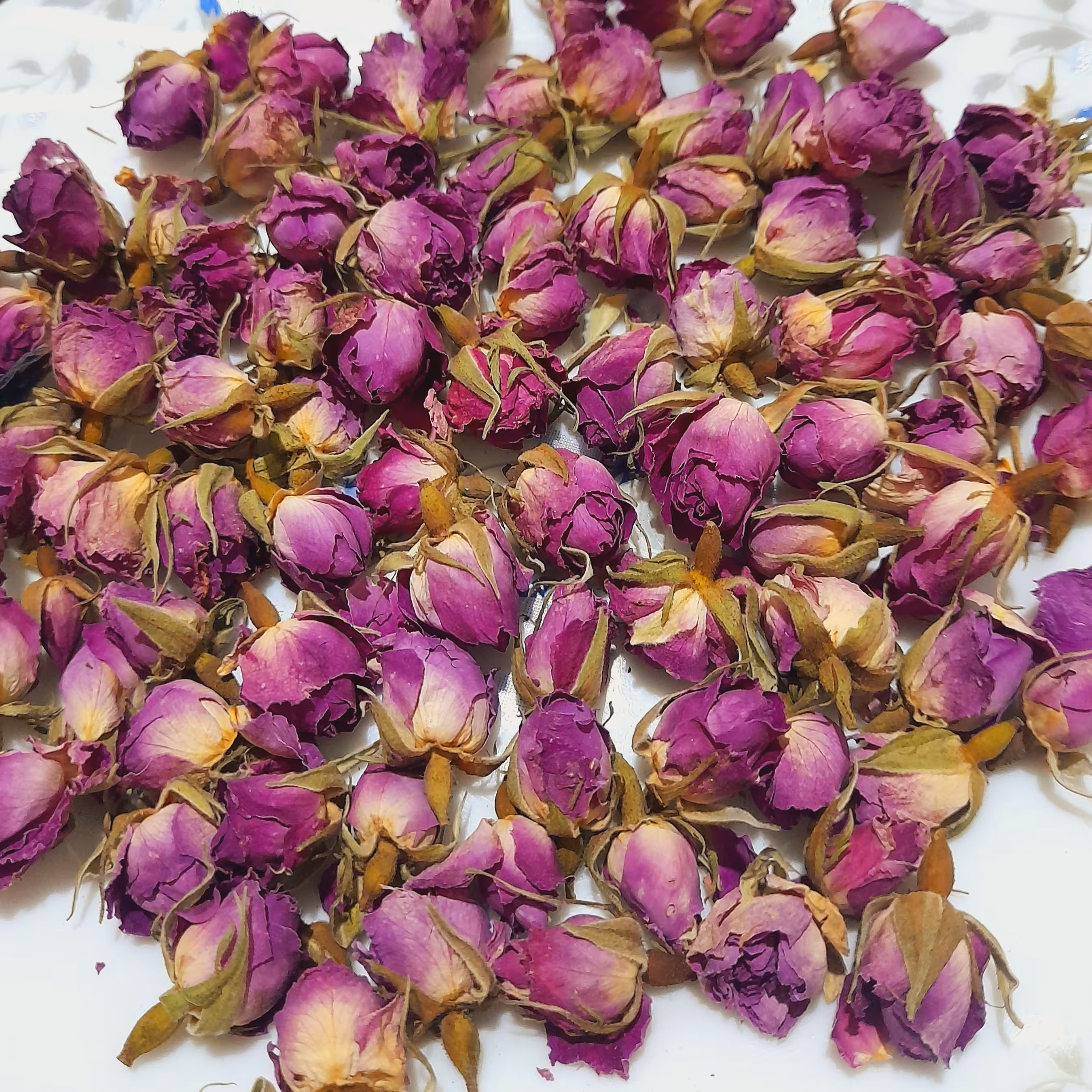 غنچه گل محمدی تازه واعلا(50)گرم