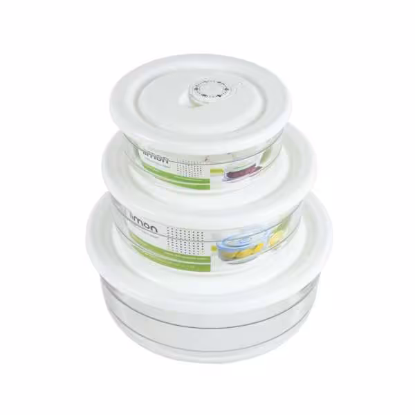 ظرف نگهدارنده لیمون مدل MD1458 مجموعه 3 عددی