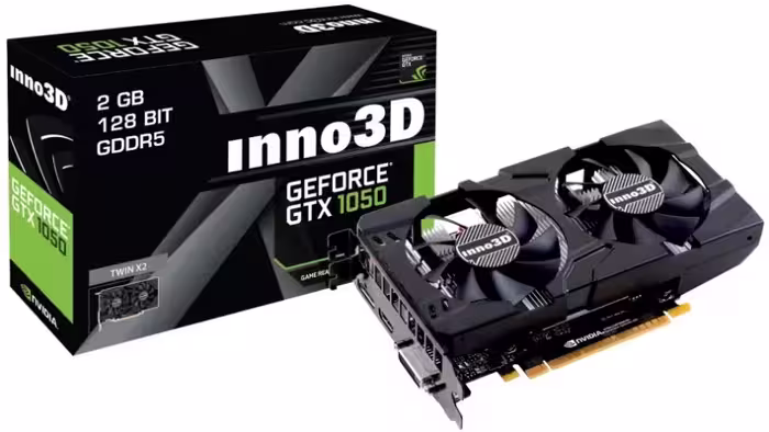 کارت گرافیک اینو تری دی GTX 1050 Twin X2 2GB