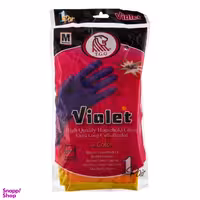 دستکش آشپزخانه ویولت طرح حریر سایز مدیوم