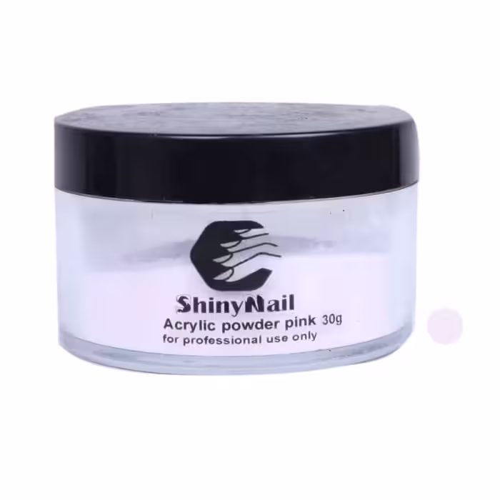 پودر کاشت ناخن شاینی نیل مدل Pink وزن 30 گرمی