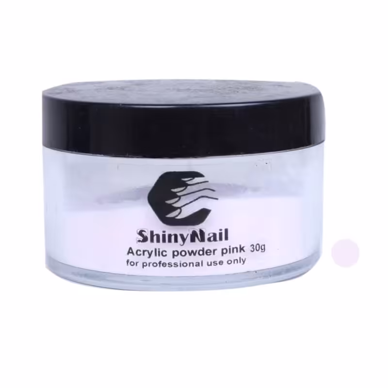 پودر کاشت ناخن شاینی نیل مدل Pink وزن 30 گرمی