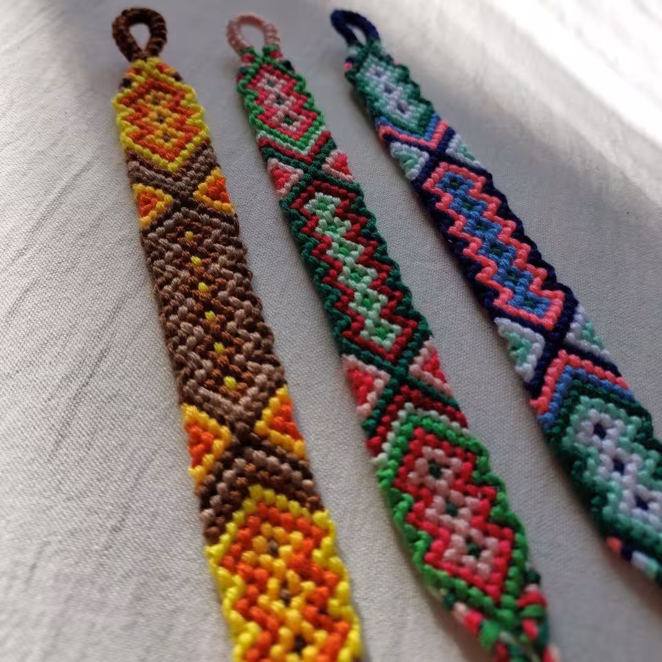 دستبند بافت نارنیا