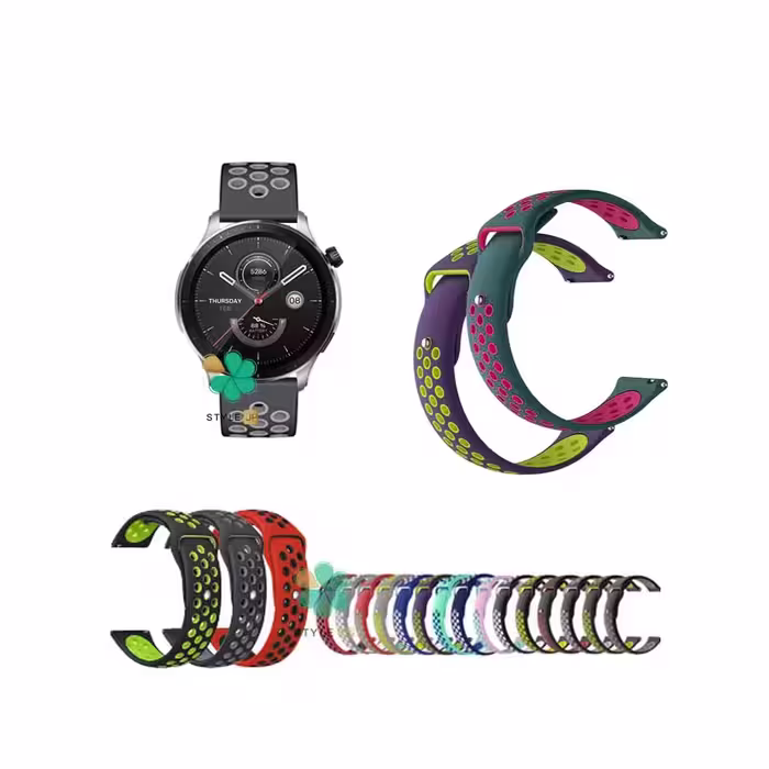 بند ساعت شیائومی Amazfit GTR 4 سیلیکونی نایکی