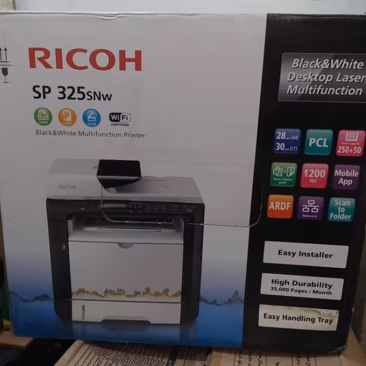 پرینتر سه کاره ریکو (پرینتر ، اسکنر ،کپی )