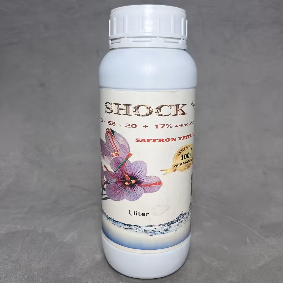 کود شوک  زعفران یک لیتری