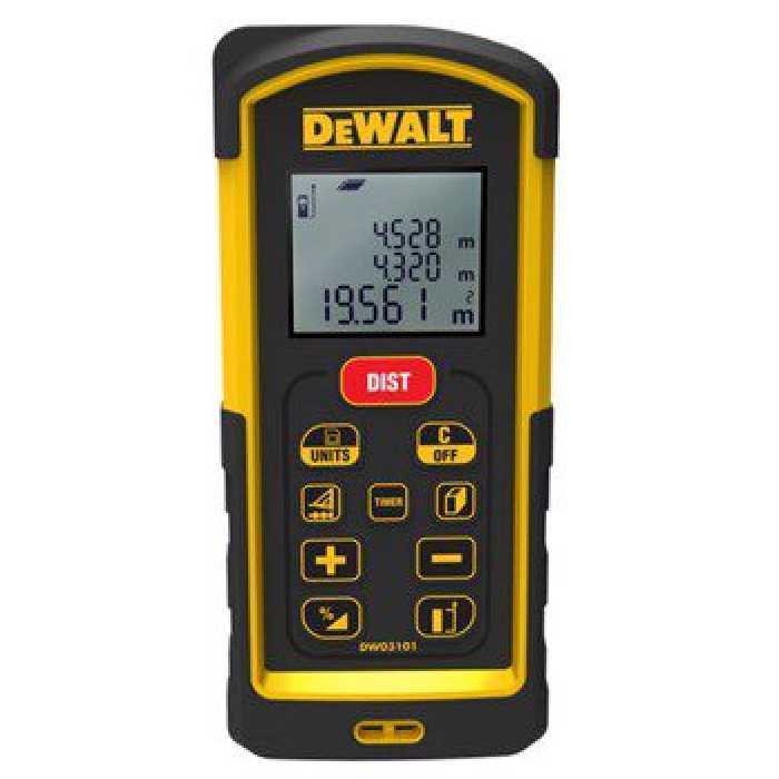 متر لیزری 100 متری دیوالت مدل DW03101 - ابزار یراق