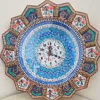 ساعت میناکاری وخاتم