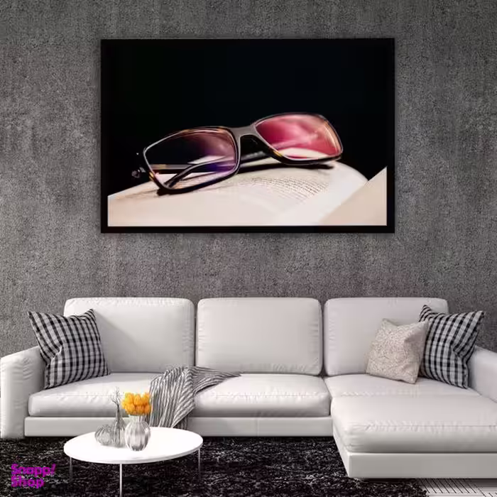 تابلو بکلیت طرح عینک طبی مدل B-14739