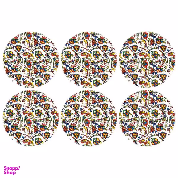 زیر بشقابی کد U2-42081 ست 6 عددی