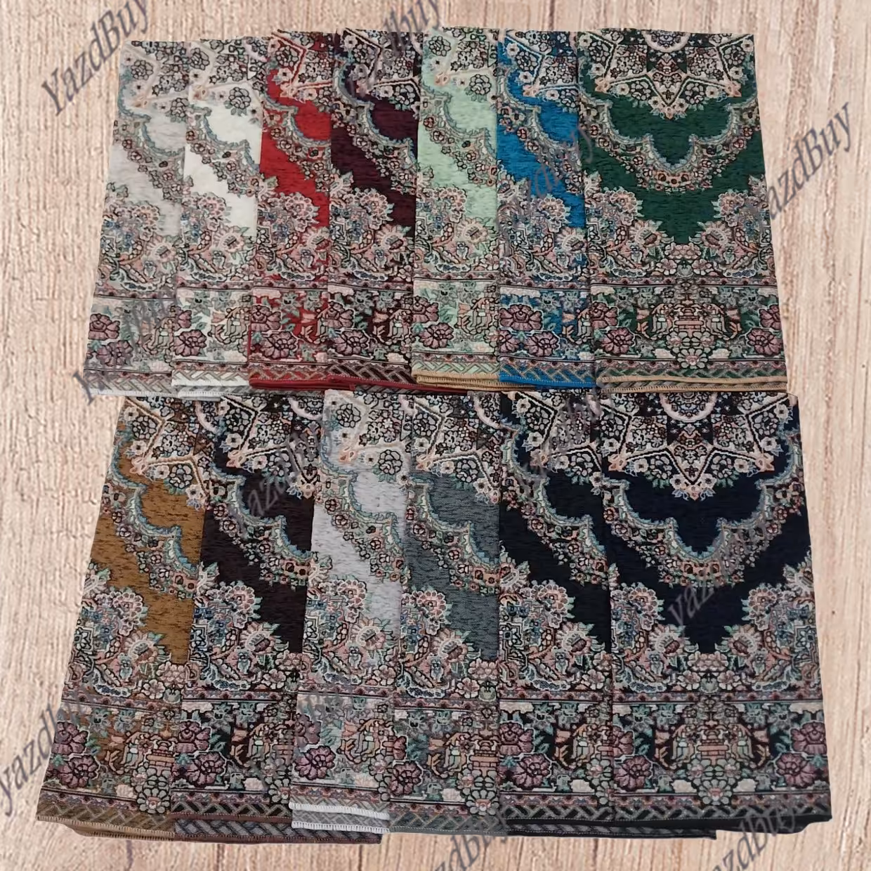 روفرشی 1.5 متری مخمل زرکدار طرح حوض نقره مدل ستاره ای با تنوع رنگی شیک و جذاب
