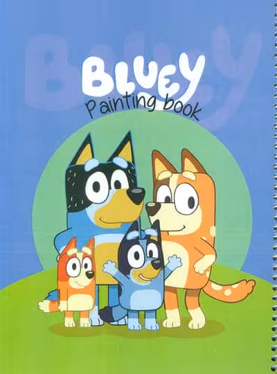 دفتر نقاشی و طراحی 40 برگ (طرح بلویی،کد 1283)،(سیمی)