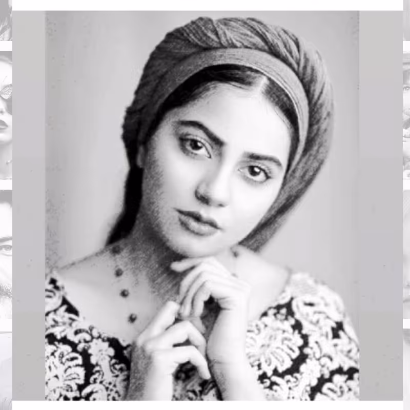 نقاشی از روی عکس ارسالی کد567 (پس کرایه)