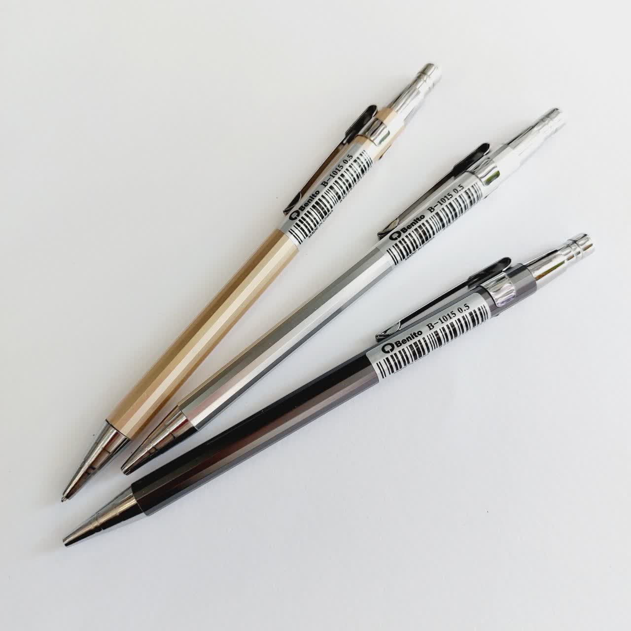 مداد نوکی Benito بدنه فلزی چند ضلعی درطول14ودر وزن11گرم