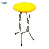 میز تاشو ناهار خوری گرد ناصر پلاستیک مدل 722