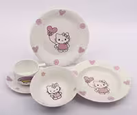 سرویس غذاخوری 5 تکه کیتی Hello kitty