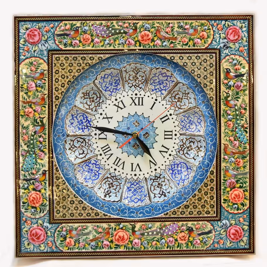 ساعت خاتم و نقاشی 30 سانتی