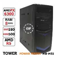 کیس تاور Power Media AMD FX 6300 رم 8 گیگ