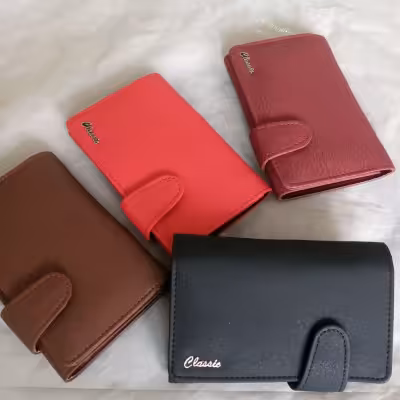 کیف پول دکمه دار