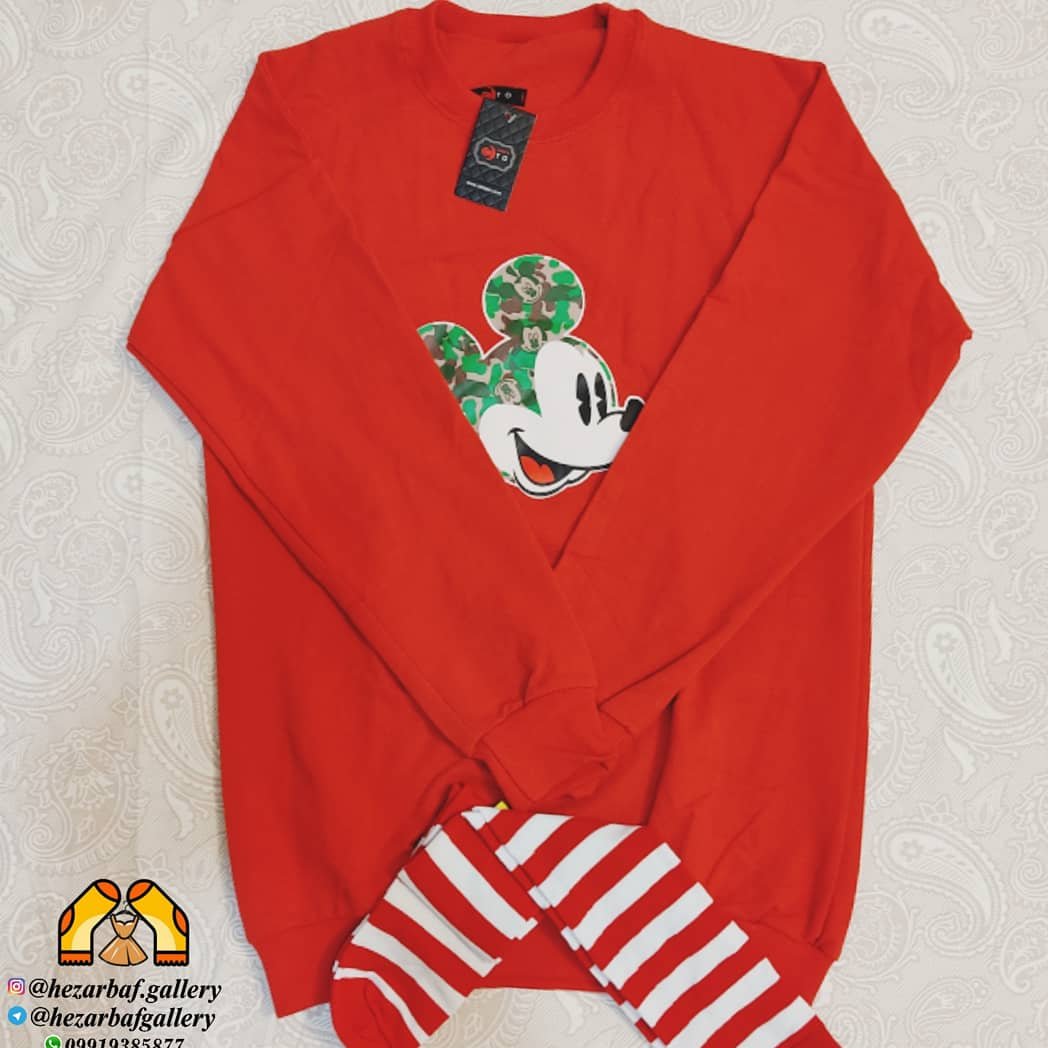 ست بلوز و جوراب بالازانو