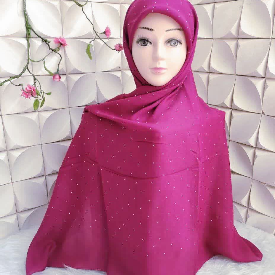 روسری اسلپ نگینی قواره 125 ارسال رایگان و فوری