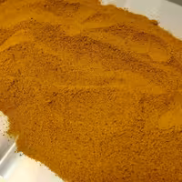  پودر زردچوبه دوبار کوب  چاشنی خوش طعم وزن 500 گرمی 