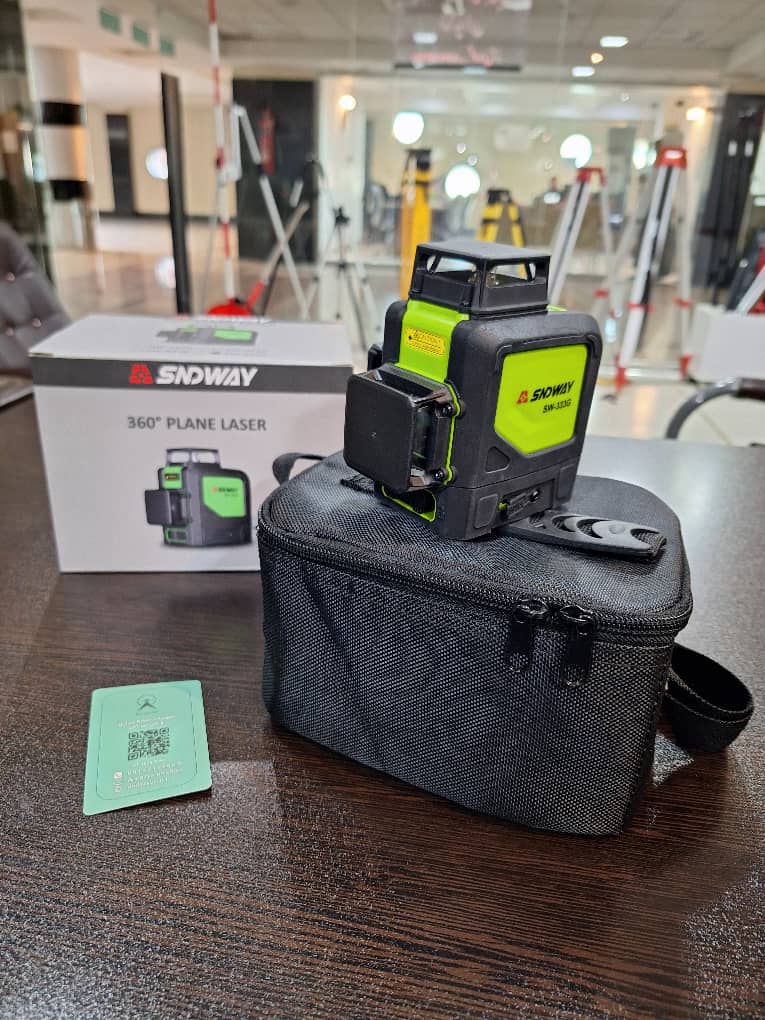 تراز لیزری  سندوی sw333g360 نور لیزر سبز 3 بعدی | اندازیاران