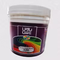 رنگ نیم پلاستیک پارس اشن کد 800 سفید دبه 12 کیلویی 