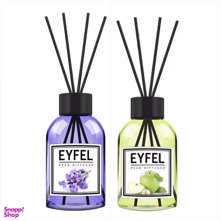 خوشبو کننده هوا ایفل مدل سیب سبز و لوندر حجم 120 میلی لیتر مجموعه 2 عددی