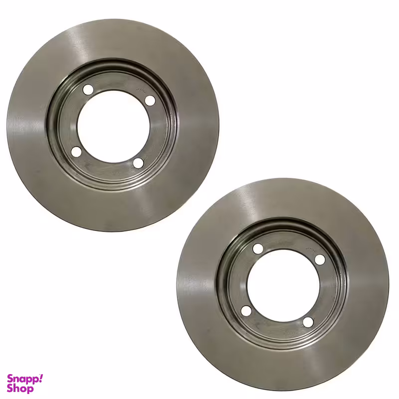 دیسک ترمز چرخ جلو خودرو عظام مدل EZ23 مناسب پراید بسته 2 عددی